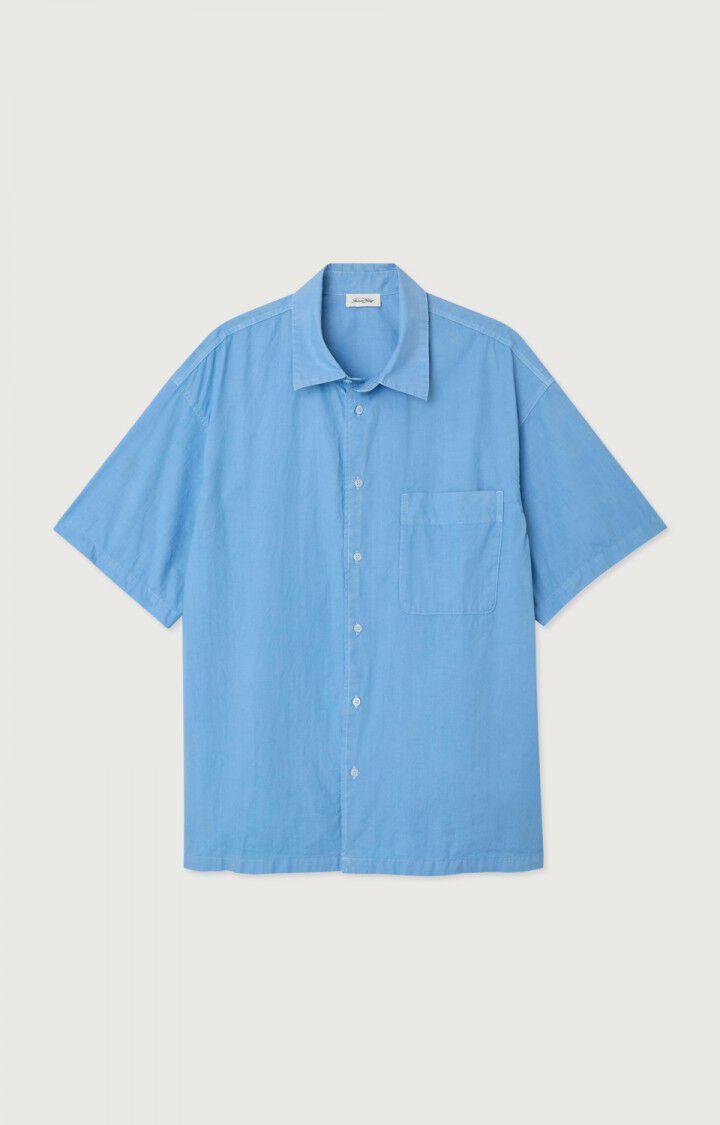 American Vintage See Vintage Bailow Kurzarmhemd  Herren blau